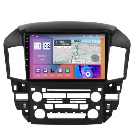 Navigatie dedicata Toyota Harrier/ Lexus RX 300 1998-2005, 4 GB RAM 32 ROM, Android 13, Display QLED, 9", DSP, Carplay, Android Auto, Internet, Youtube, Waze, WI-FI, USB, Bluetooth [1]