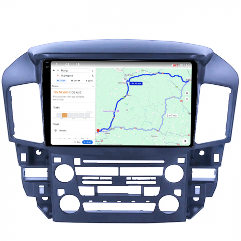 Navigatie dedicata Toyota Harrier/ Lexus RX 300 1998-2005, 4GB RAM 64GB ROM, Octacore, Android 14, Display QLED 1K 9", Carplay&Android Auto, SIM 4G, Ventilator Activ [3]