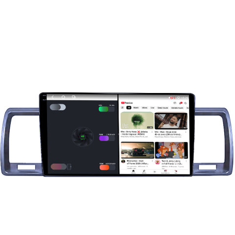 Navigatie dedicata Toyota Hiace 2004-2019, 8GB RAM 128GB ROM, Octacore, Platforma TS18, Android 14, Display QLED 9", Suporta camera 360", DSP, Carplay&Android Auto, SIM 4G, Ventilator Activ [2]