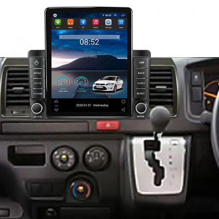 Navigatie dedicata Toyota Hiace 2004-2019,Tesla Style, ANDROID 13,Carplay&Android Auto, 10 inch , 8+128GB, Internet, Aplicatii, Waze, GPS [3]