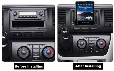Navigatie dedicata Toyota Hiace 2013-2018,Tesla Style, ANDROID 13,Carplay&Android Auto, 10 inch , 8+128GB, Internet, Aplicatii, Waze, GPS [2]