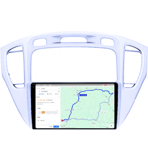 Navigatie dedicata Toyota Highlander 2000-2007, 4GB RAM 64GB ROM, Procesor Qualcomm Octacore, Android 14, Rezolutie 2K, Display QLED 9", DSP, Carplay&Android Auto, SIM 4G [4]