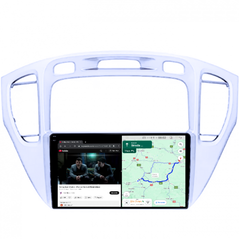 Navigatie dedicata Toyota Highlander 2000-2007, 4GB RAM 64GB ROM, Quad Core, Display 9" QLED 1K, Carplay, Android 14, Bluetooth, Magazin Play, Suport Camere AHD [3]