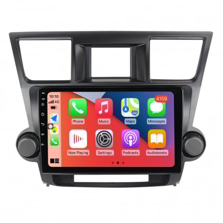 Navigatie dedicata Toyota Highlander 2007-2013, 4GB RAM 64GB ROM, Octacore, Android 13, Display QLED 10", DSP, Carplay, Android Auto, Internet, Youtube, Waze, WIFI, Bluetooth [3]