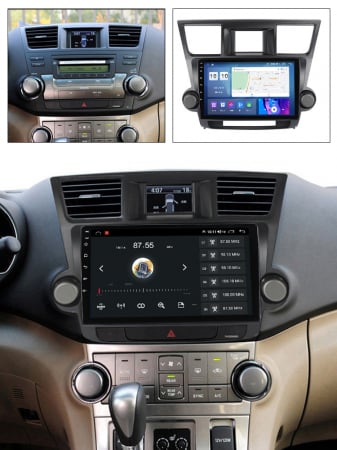 Navigatie dedicata Toyota Highlander 2007-2013, 4GB RAM 64GB ROM, Octacore, Android 13, Display QLED 10", DSP, Carplay, Android Auto, Internet, Youtube, Waze, WIFI, Bluetooth [5]