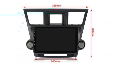 Navigatie dedicata Toyota Highlander 2007-2013, 4GB RAM 64GB ROM, Octacore, Android 13, Display QLED 10", DSP, Carplay, Android Auto, Internet, Youtube, Waze, WIFI, Bluetooth [7]