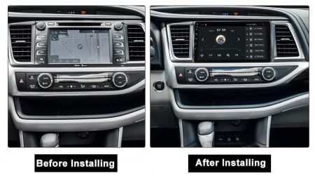 Navigatie dedicata Toyota Highlander 2013-2018, 4GB RAM 64GB ROM, Octacore, Android 13, Display QLED 10", DSP, Carplay, Android Auto, Internet, Youtube, Waze, WIFI, Bluetooth [4]