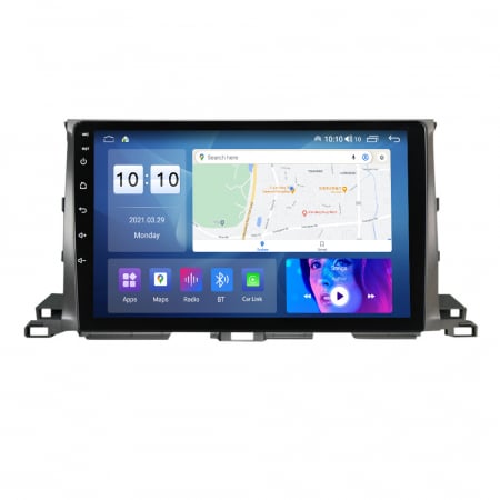 Navigatie dedicata Toyota Highlander 2013-2018, 4GB RAM 64GB ROM, Octacore, Android 13, Display QLED 10", DSP, Carplay, Android Auto, Internet, Youtube, Waze, WIFI, Bluetooth [2]