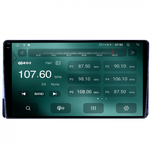 Navigatie dedicata Toyota Highlander Kluger 2022, 4GB RAM 64GB ROM, Quad Core, Display 9" QLED 1K, Carplay, Android 14, Bluetooth, Magazin Play, Suport Camere AHD [2]