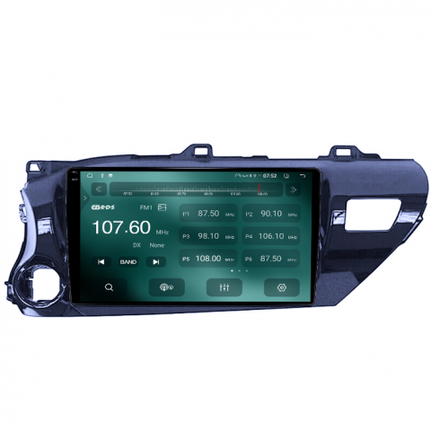 Navigatie dedicata Toyota Hilux 2016, 4GB RAM 64GB ROM, Quad Core, Display 10.2" QLED 1K, Carplay, Android 14, Bluetooth, Magazin Play, Suport Camere AHD [3]