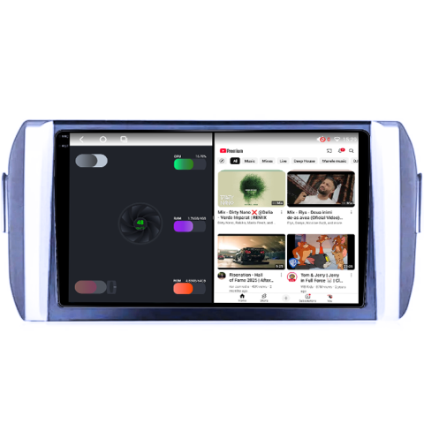 Navigatie dedicata Toyota Innova 2015-2017, 4GB RAM 64GB ROM, Procesor Qualcomm Octacore, Android 14, Rezolutie 2K, Display QLED 9", DSP, Carplay&Android Auto, SIM 4G [3]