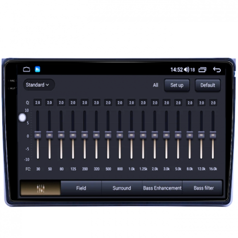 Navigatie dedicata Toyota Isis, 8GB RAM 128GB ROM, Octacore, Platforma TS18, Android 14, Display QLED 10", Suporta camera 360", DSP, Carplay&Android Auto, SIM 4G, Ventilator Activ [1]