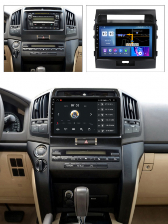 Navigatie dedicata Toyota Land Cruiser 200 2008-2015, 4GB RAM 32GB ROM, Octacore, Android 14, Display QLED 1K 10", DSP, Carplay&Android Auto, SIM 4G, Bluetooth, Ventilator Activ [3]