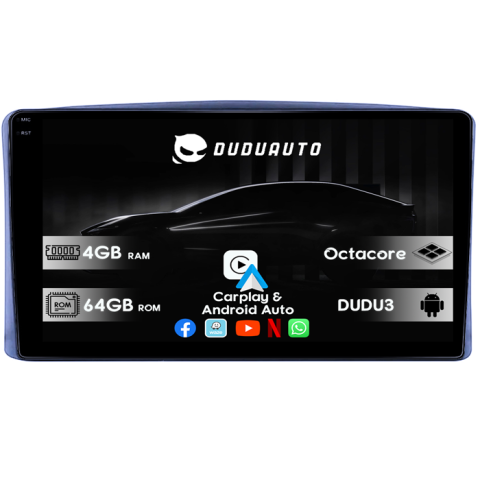 Land Cruiser 100 1998-2007 - Navigatie dedicata Toyota Land Cruiser 100 1998-2007, DUDU3, 4GB RAM 64GB ROM, Octacore, Platforma 8581, Android, Display QLED 9", DSP, Carplay&AndroidAuto