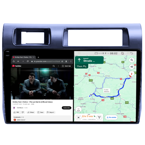 Navigatie dedicata Toyota Land Cruiser LC 2007-2020, 8GB RAM 128GB ROM, Octacore, Platforma TS18, Android 14, Display QLED 9", Suporta camera 360", DSP, Carplay&Android Auto, SIM 4G, Ventilator Act [6]
