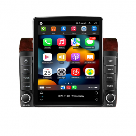 Navigatie dedicata Toyota Land Cruiser LC 2007-2020,Tesla Style, ANDROID 13,Carplay&Android Auto, 10 inch , 8+128GB, Internet, Aplicatii, Waze, GPS [1]