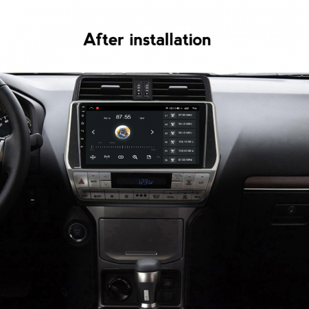 Navigatie dedicata Toyota Land Prado 2017-2018, 4 GB RAM 32 ROM, Android 13, Display QLED 1K, 10", DSP, Carplay, Android Auto, Internet, Youtube, Waze, WI-FI, USB, Bluetooth [5]