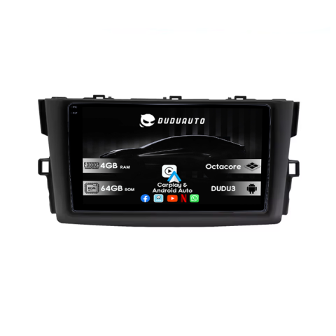 Mark 2009-2013 - Navigatie dedicata Toyota Mark 2009-2013, DUDU3, 4GB RAM 64GB ROM, Octacore, Platforma 8581, Android, Display QLED 9", DSP, Carplay&AndroidAuto