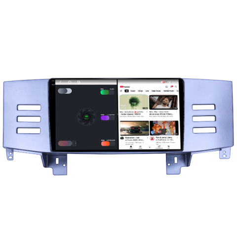Navigatie dedicata Toyota Mark 2004-2009, 4GB RAM 64GB ROM, Procesor Qualcomm Octacore, Android 14, Rezolutie 2K, Display QLED 9", DSP, Carplay&Android Auto, SIM 4G [3]