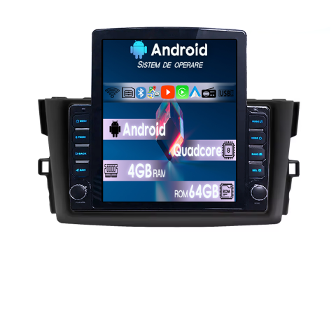 Mark 2009-2013 - Navigatie dedicata Toyota Mark X 2009-2013 Tesla Style, 4GB RAM 64GB ROM, Procesor Quadcore, Android 14, Display QLED 9.7", DSP, Carplay&Android Auto