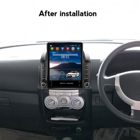 Navigatie dedicata Toyota Passo Daihatsu Boon Sirion Subaru Justy Perodua Myvi,Tesla Style, ANDROID 13,Carplay&Android Auto, 10 inch , 8+128GB, Internet, Aplicatii, Waze, GPS [3]