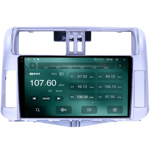 Navigatie dedicata Toyota Prado 150 2009-2013, 8GB RAM 128GB ROM, Octacore, Platforma TS18, Android 14, Display QLED 9", Suporta camera 360", DSP, Carplay&Android Auto, SIM 4G, Ventilator Activ [5]