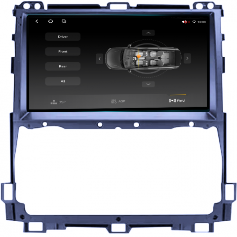 Navigatie dedicata Toyota Prado 2002-2009, 4GB RAM 64GB ROM, Octacore, Android 14, Display QLED 1K 9", Carplay&Android Auto, SIM 4G, Ventilator Activ [2]