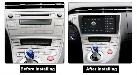 Navigatie dedicata Toyota Prius 2009-2015, 4GB RAM 64GB ROM, Octacore, Android 13, Display QLED 9", DSP, Carplay, Android Auto, Internet, Youtube, Waze, WIFI, Bluetooth [7]