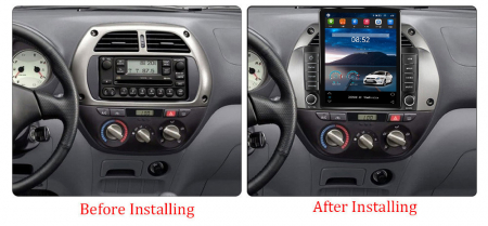 Navigatie dedicata Toyota RAV4 2001-2006,Tesla Style, ANDROID 13,Carplay&Android Auto, 10 inch , 8+128GB, Internet, Aplicatii, Waze, GPS [2]