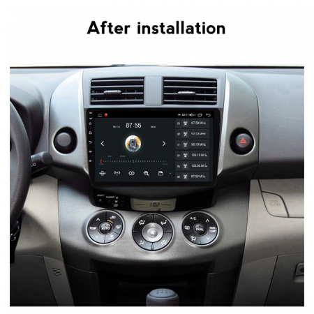 Navigatie dedicata Toyota RAV4 2005-2013, 4 GB RAM 32 ROM, Android 13, Display QLED 1K, 9", DSP, Carplay, Android Auto, Internet, Youtube, Waze, WI-FI, USB, Bluetooth [7]