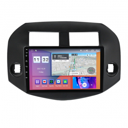 Navigatie dedicata Toyota RAV4 2005-2013, 4GB RAM 64GB ROM, Octacore, Android 13, Display QLED 10", DSP, Carplay, Android Auto, Internet, Youtube, Waze, WIFI, Bluetooth [1]