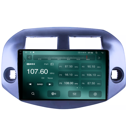 Navigatie dedicata Toyota RAV4 2006-2012, 8GB RAM 128GB ROM, Octacore, Platforma TS18, Android 14, Display QLED 9", Suporta camera 360", DSP, Carplay&Android Auto, SIM 4G, Ventilator Activ [5]