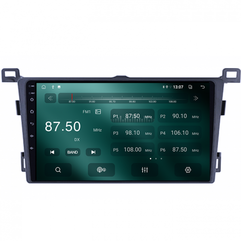 Navigatie dedicata Toyota RAV4 2013-2018, 8GB RAM 128GB ROM, Octacore, Platforma TS18, Android 13, Display QLED 9”, Suporta camera 360º, DSP, Carplay&Android Auto, SIM 4G, Ventilator Activ [1]