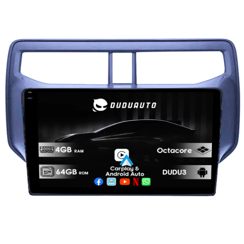 Navigatii Dedicate - Navigatie dedicata Toyota Rush 2018-2019, DUDU3, 4GB RAM 64GB ROM, Octacore, Platforma 8581, Android, Display QLED 9", DSP, Carplay&AndroidAuto