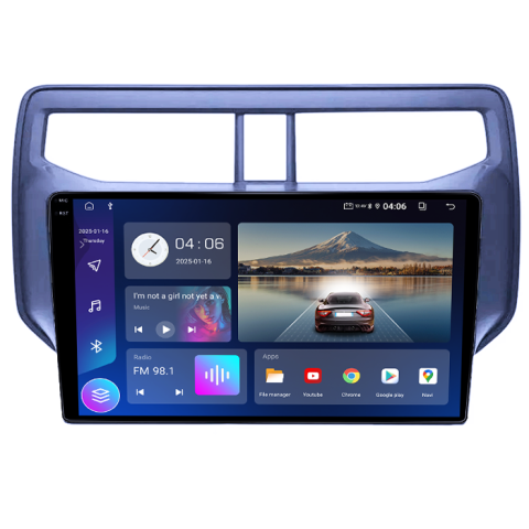 Navigatie dedicata Toyota Rush 2018-2019, 8GB RAM 128GB ROM, Octacore, Platforma TS18, Android 14, Display QLED 9", Suporta camera 360", DSP, Carplay&Android Auto, SIM 4G, Ventilator Activ [4]