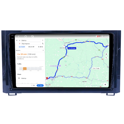 Navigatie dedicata Toyota Sequoia 2014-2018, 4GB RAM 64GB ROM, Procesor Qualcomm Octacore, Android 14, Rezolutie 2K, Display QLED 9", DSP, Carplay&Android Auto, SIM 4G [4]
