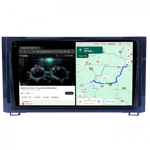 Navigatie dedicata Toyota Sequoia 2014-2018, 4GB RAM 64GB ROM, Quad Core, Display 9" QLED 1K, Carplay, Android 14, Bluetooth, Magazin Play, Suport Camere AHD [3]