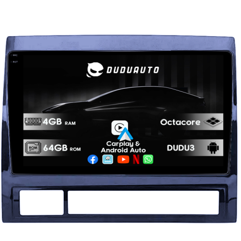 Tacoma Hilux 2005-2013 - Navigatie dedicata Toyota Tacoma Hilux 2005-2013, DUDU3, 4GB RAM 64GB ROM, Octacore, Platforma 8581, Android, Display QLED 9", DSP, Carplay&AndroidAuto