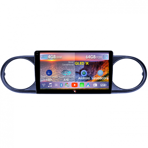 Tacoma 2015-2021 - Navigatie dedicata Toyota Tacoma 2015-2021, 4GB RAM 64GB ROM, Octacore, Android 14, Display QLED 1K 9", Carplay&Android Auto, SIM 4G, Ventilator Activ