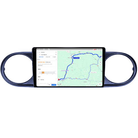 Navigatie dedicata Toyota Tacoma 2015-2021, 4GB RAM 64GB ROM, Procesor Qualcomm Octacore, Android 14, Rezolutie 2K, Display QLED 9", DSP, Carplay&Android Auto, SIM 4G [4]