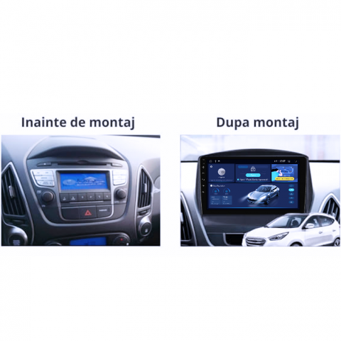(Resigilata) Navigatie dedicata Toyota Tucson IX35 2010, 2GB RAM 32GB ROM, Quad Core, Display 10" IPS Full HD, Carplay, Android 13, Bluetooth, Magazin Play, Suport camere AHD [4]