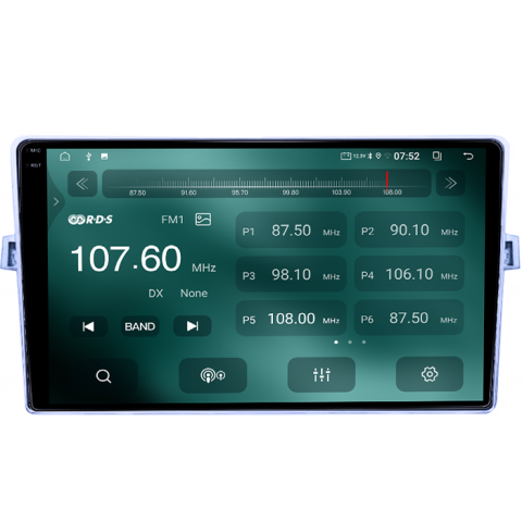 Navigatie dedicata Toyota Verso 2009-2018, 4GB RAM 32GB ROM, Octacore, Android 14, Display QLED 1K 9", DSP, Carplay&Android Auto, SIM 4G, Bluetooth, Ventilator Activ [2]