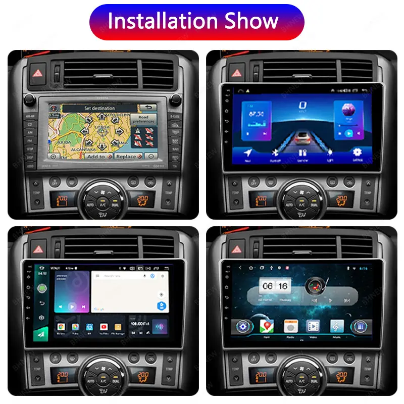 Navigatie dedicata Toyota Verso 2009-2018, 4GB RAM 64GB ROM, Octacore, Android 14, Display QLED 1K 9", Carplay&Android Auto, SIM 4G, Ventilator Activ [3]