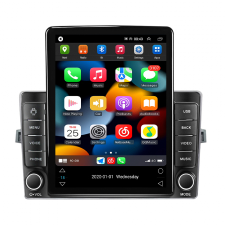Navigatie dedicata Toyota Verso 2009-2018,Tesla Style, ANDROID 13,Carplay&Android Auto, 10 inch , 8+128GB, Internet, Aplicatii, Waze, GPS [1]
