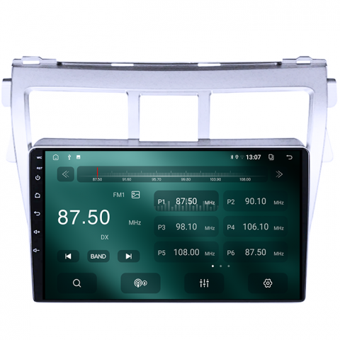 Toyota - Navigatie dedicata Toyota Vios 2007-2012, 8GB RAM 128GB ROM, Octacore, Platforma TS18, Android 13, Display QLED 9”, Suporta camera 360º, DSP, Carplay&Android Auto, SIM 4G, Ventilator Activ