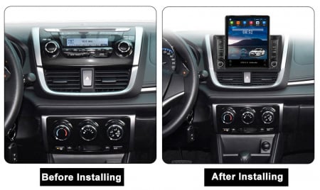 Navigatie dedicata Toyota Vios 2016-2018,Tesla Style, ANDROID 13,Carplay&Android Auto, 10 inch , 8+128GB, Internet, Aplicatii, Waze, GPS [2]