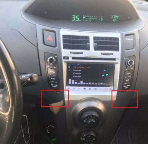 Navigatie dedicata Toyota Yaris 2005-2012, 4GB RAM 64GB ROM, Quad Core, Display 9" QLED 1K, Carplay, Android 14, Bluetooth, Magazin Play, Suport Camere AHD [2]