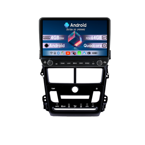 Toyota - Navigatie dedicata Toyota Yaris 2017-2019 CL Tesla Cu Butoane Rotative Model 2024, 4GB RAM 64GB ROM, Procesor Quadcore, Android 14, Display QLED 10", DSP, Carplay&Android