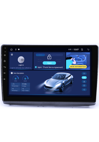 Opel Movano - Navigatie dedicata Movano, 4GB RAM 32GB ROM, Octacore, Android 14, Display QLED 1K 9", DSP, Carplay&Android Auto, SIM 4G, Bluetooth, Ventilator Activ
