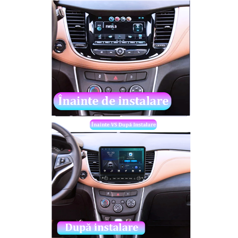 Navigatie dedicata Chevrolet Trax 2013-2020 Tesla cu butoane rotative model 2024, 4GB RAM 64GB ROM, Procesor Quadcore, Android 14, Display QLED 10", DSP, Carplay&Android Auto [1]